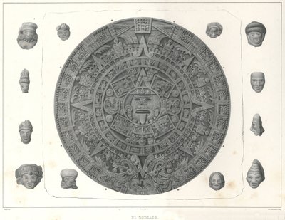 Lo Zodiaco. Dimensione originale (linee nette) da Jean Baptiste Arnout